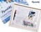 Figured'Art Paint by Numbers Kit for Adults with Frame Orchid 16"x20" - Craft Art Painting DIY Kit Canvas Already Stretched on a Wooden Frame